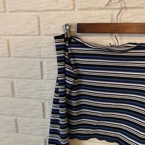 long sleeve off the shoulder crop top